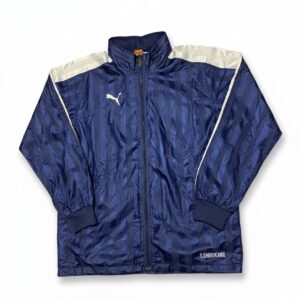 Chaqueta Vintage Puma Azul Marino – Track Jacket Streetwear Y2K