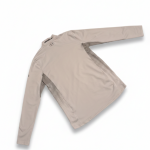 Camiseta Térmica Vintage Under Armour Gris – Long Sleeve Streetwear Y2K