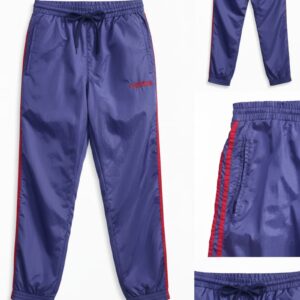 Pantalón Chándal Vintage Adidas Morado Nylon - Track Pants Streetwear Y2K
